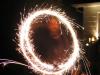 4th of July - Gary and sparkler